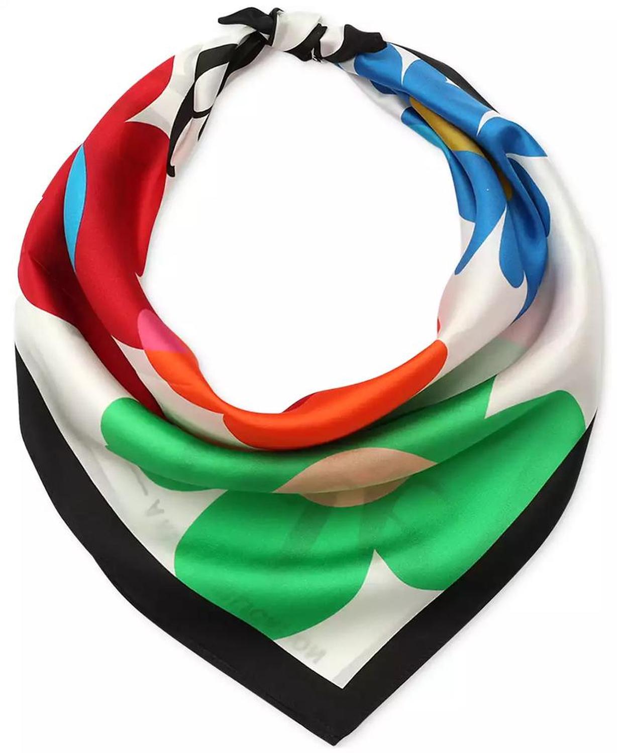 Magazine Bandana Silk Scarf