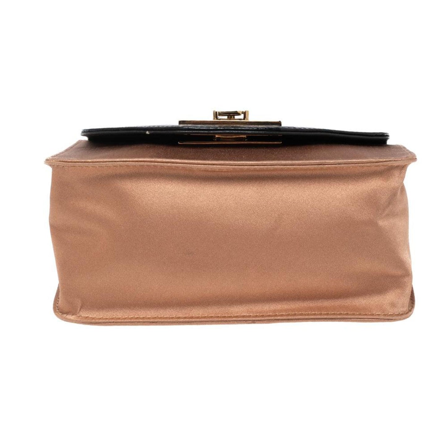 Chloe  Leather And Satin Mini Sally Shoulder Bag