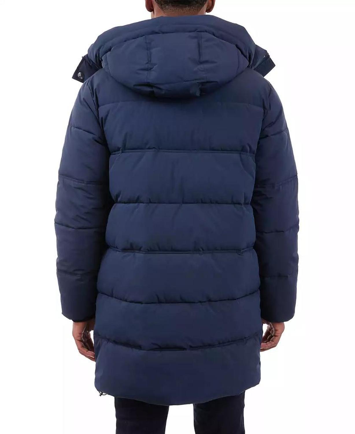 Men's Heavyweight Hooded Long Puffer Coat