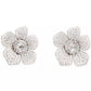 Cubic Zirconia Poppy Statement Stud Earrings