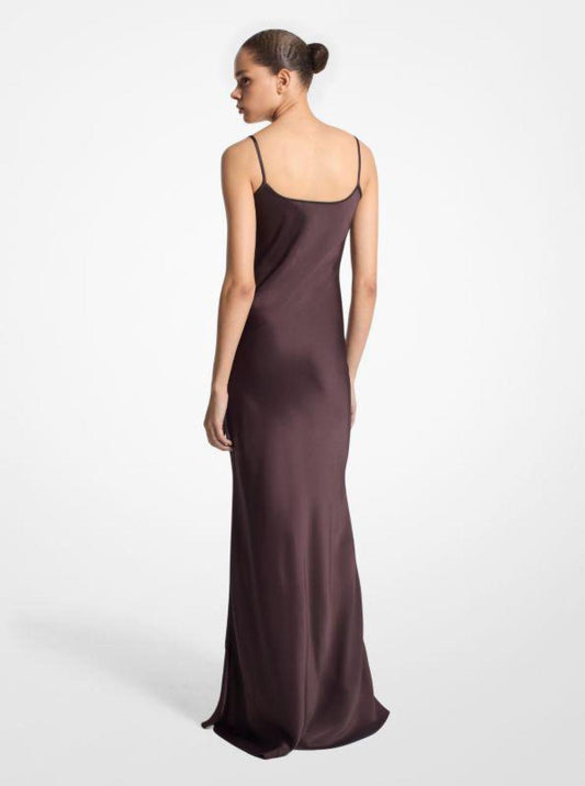 Satin Charmeuse Slip Gown