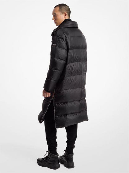 Satin Ciré Puffer Coat