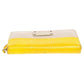 Kate Spade Yellow/beige Leather Grove Court Lacey Zip Around Wallet..