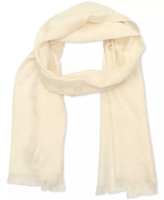 Women's Signature C Logo Fringe-Trim Scarf