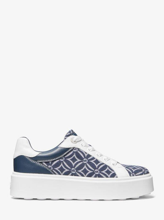 Romey Logo Jacquard Platform Sneaker