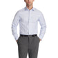 Men's Regular Fit Comfort Stretch Check Dress Shirt