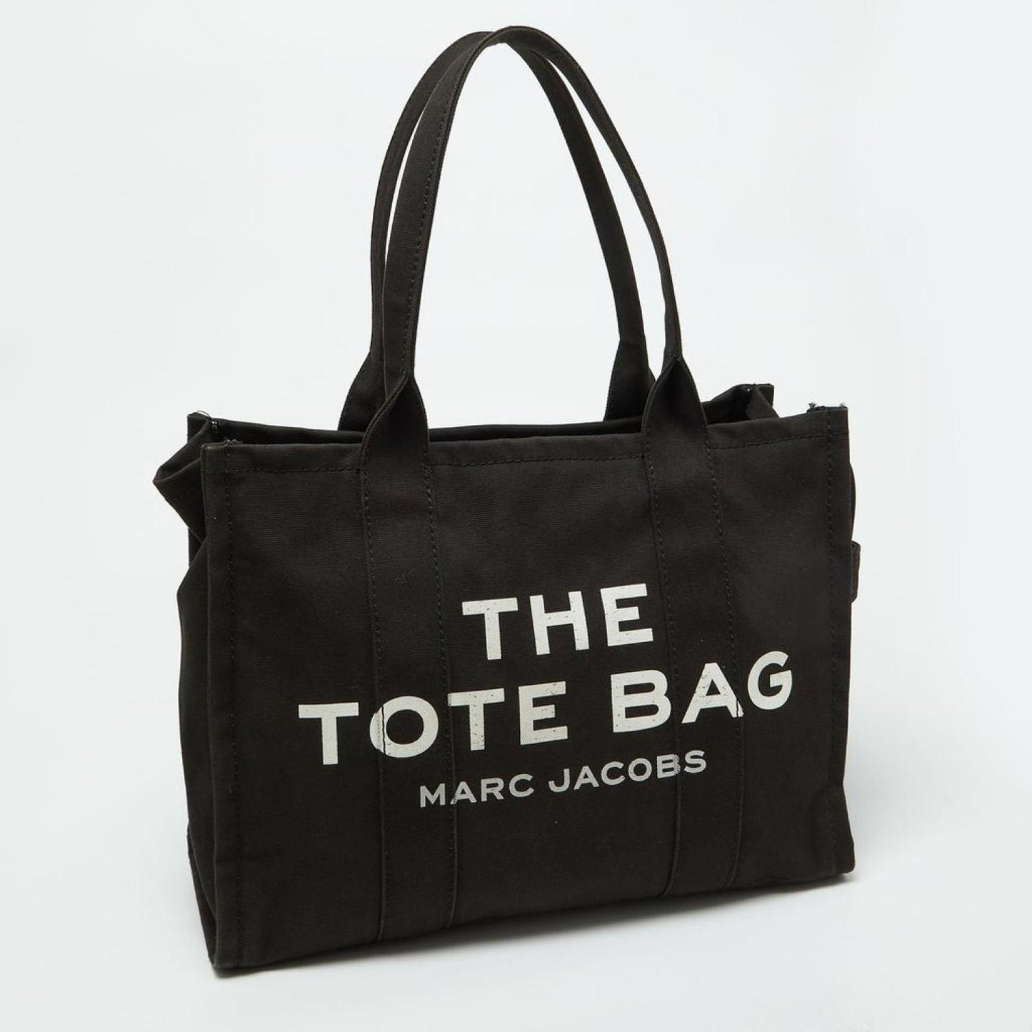 Marc Jacobs Black Canvas Large The Tote Bag