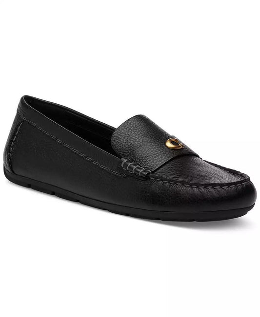 Women's Sculpted C Leather Driver Loafer Flats