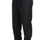 Dolce & Gabbana Elegant Gray Patterned Formal Pants