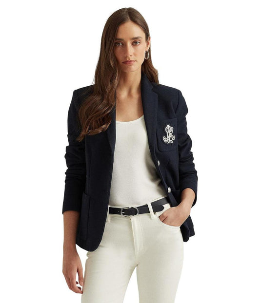 Patch Jacquard Blazer