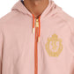 Billionaire Italian Couture Elegant Pink Cotton Sweatsuit Luxury Comfort