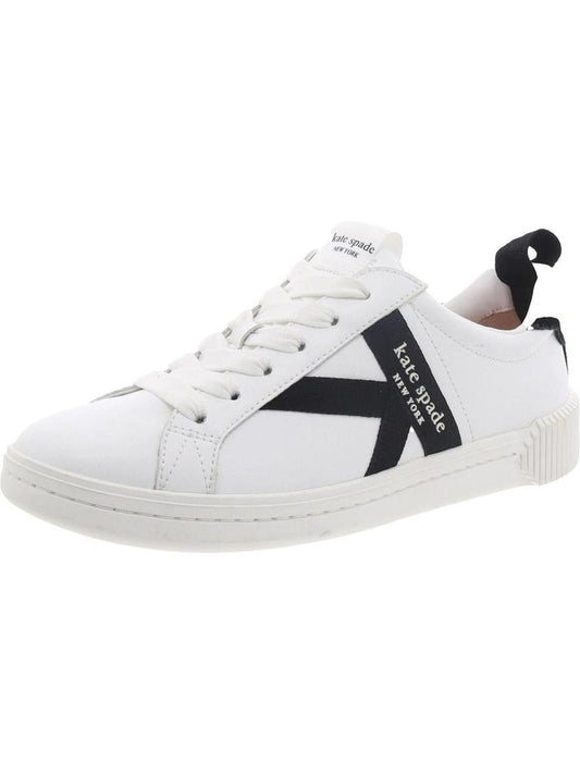 Signature Womens Faux Leather Lifestyle Casual And Fashion Sneakers