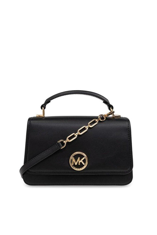 Michael Michael Kors Delancey Logo Plaque Medium Tote Bag