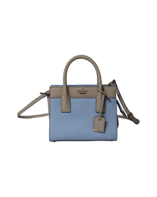 Kate Spade Cameron Street Mini Candace Satchel Bag in Light Blue Leather