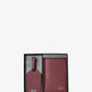 Saffiano Leather Passport Case and Luggage Tag Gift Set