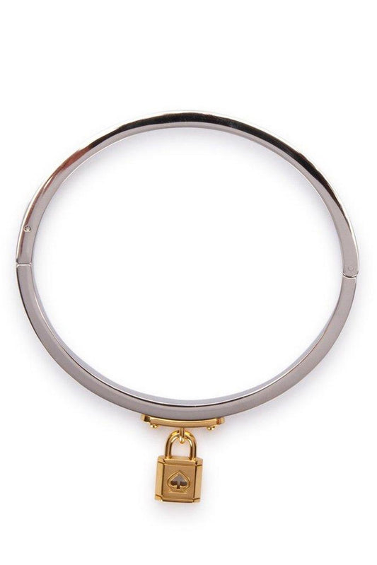 Kate Spade Polished Padlock-Pendant Bracelet