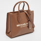 Michael Kors Brown Leather Mirella Tote