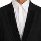 Dolce & Gabbana Elegant Black Slim Fit Martini Blazer Jacket