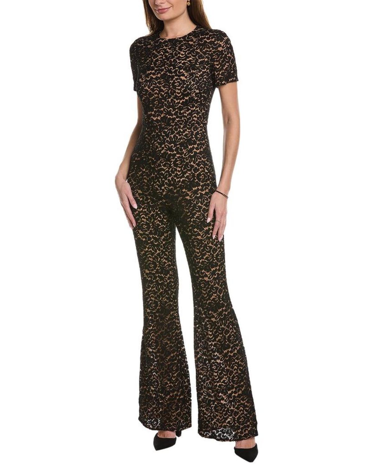 Michael Kors Collection Flared Leg Jumpsuit