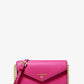 Jet Set Charm Large Leather Envelope Crossbody Bag