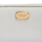 Michael Kors Off White Leather Zip Continental Wallet..