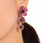 Cubic Zirconia Poppy Triple Drop Earrings