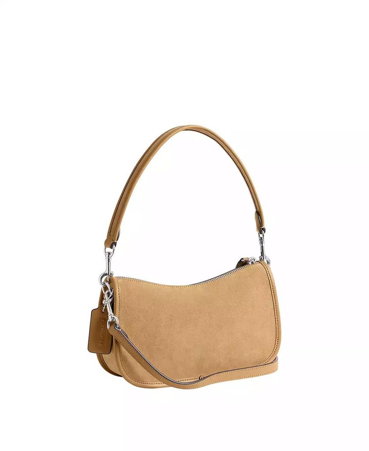 Leather Swinger Mini Shoulder Bag