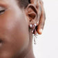 Faux Cultivated Pearl Signature Bowtique Double Drop Earrings