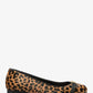 Mindy Flex Leopard Print Calf Hair Ballet Flat