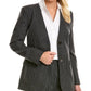 Michael Kors Pinstripe Wool-Blend Blazer