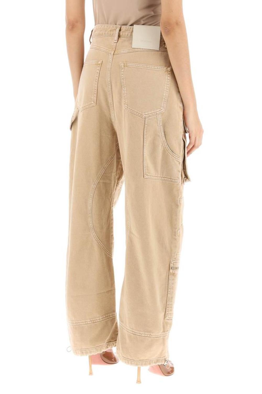 Sportmax 'vanda' Cargo Pants In Denim