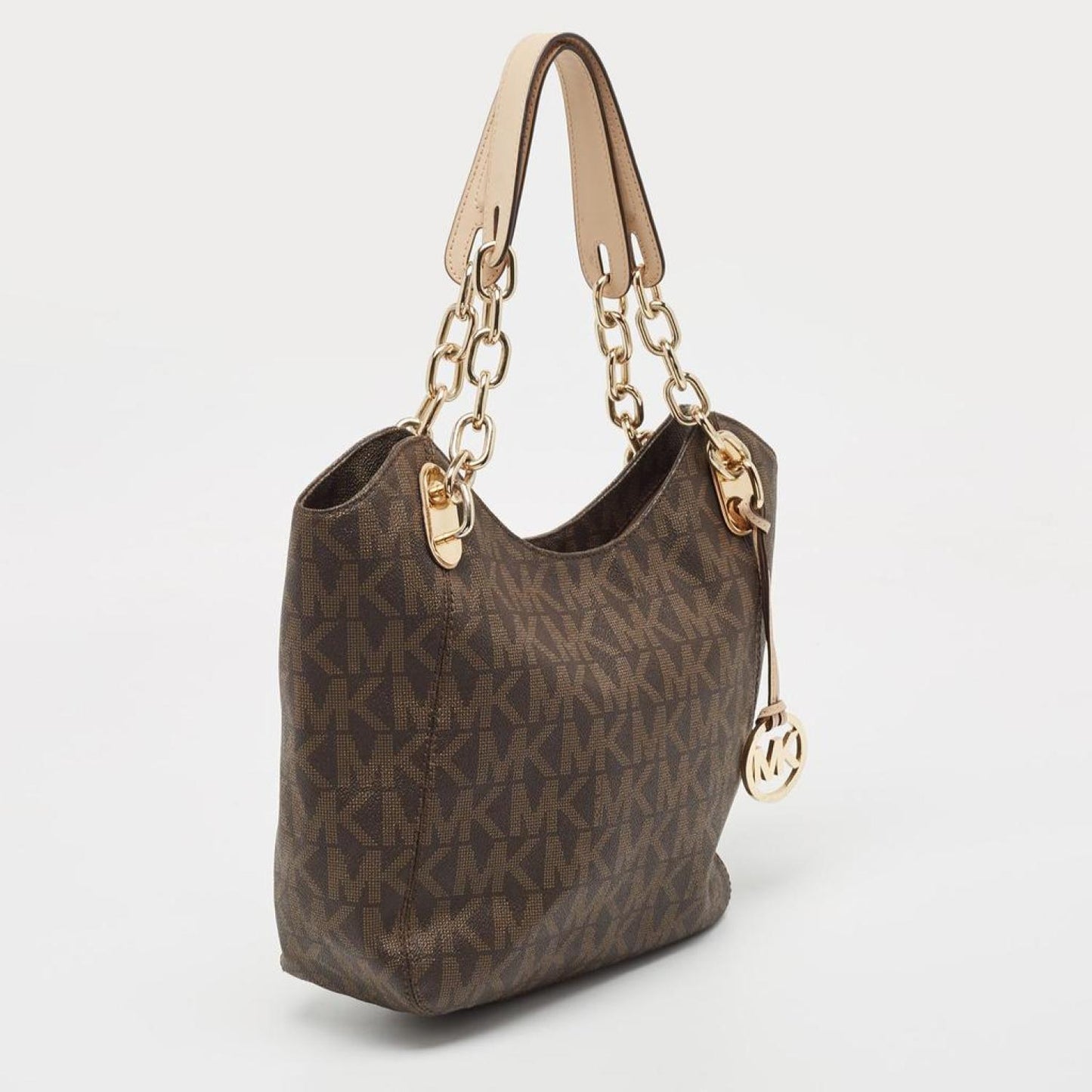 Michael Michael Kors Signature Coated Canvas Lilly Hobo