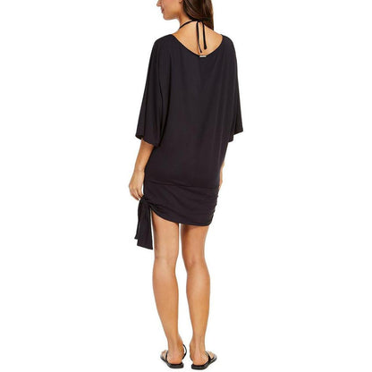 Womens Side Tie Dress Cover-Up