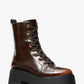 Blake Burnished Leather Combat Boot