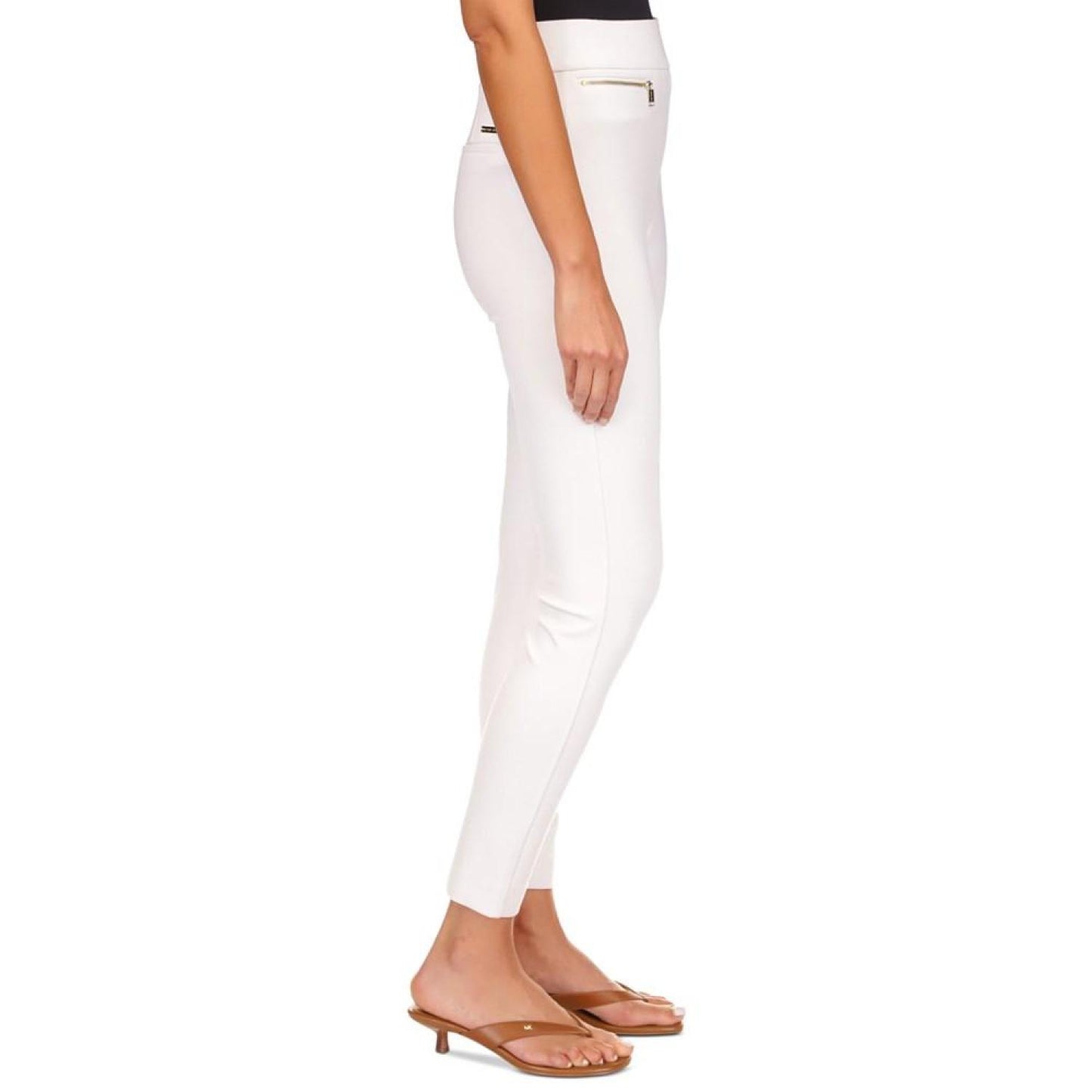 Women's Zip-Pocket Pull-On Trousers