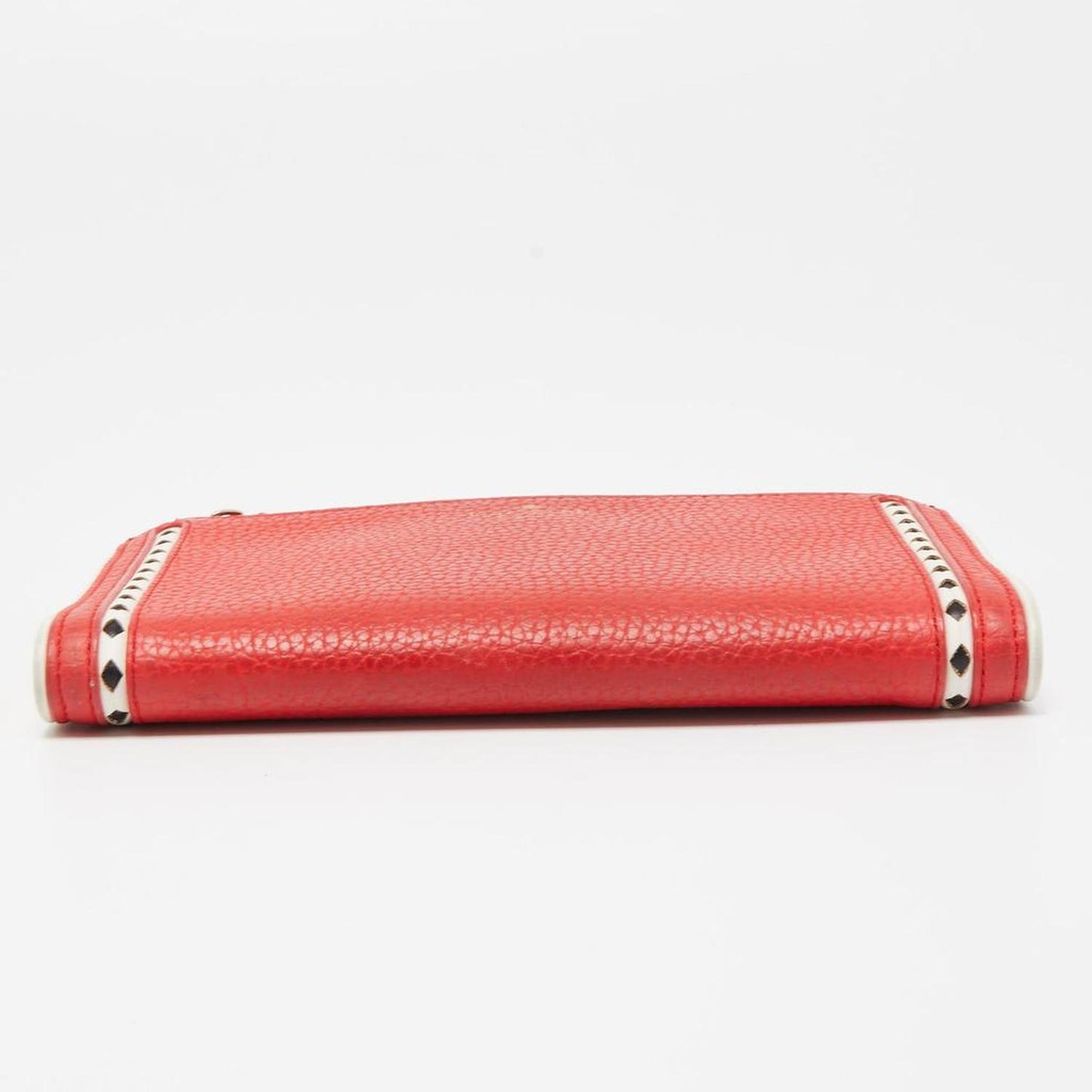 Kate Spade Leather Double Zip Clutch