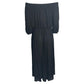 Ghiglia Maxi Dress in Black Viscose