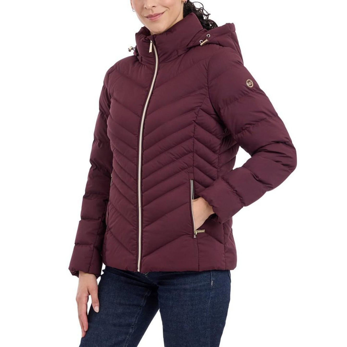 Women's Hooded Packable Down Puffer Coat, Created for Macy's