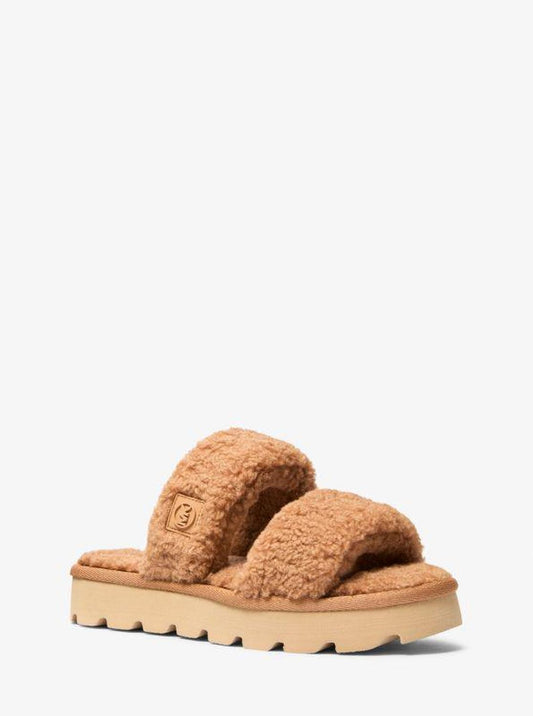 Winnie Faux Shearling Slide Sandal