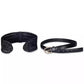 Braided Leather 2-in-1 Belt Set