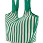 Women's Striped Play Tote Bag In