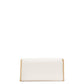 Morgan Bow Embellished Saffiano Leather Envelope Flap Crossbody