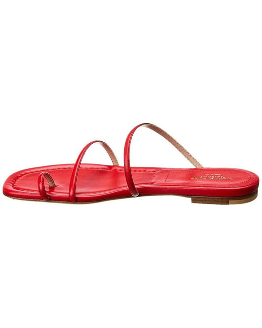 Michael Kors Collection Patti Runway Leather Sandal