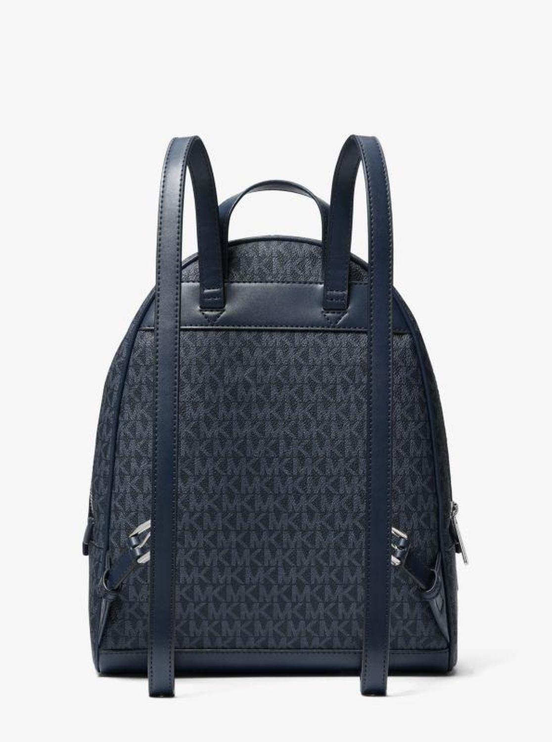 Rhea Medium Signature Logo Backpack