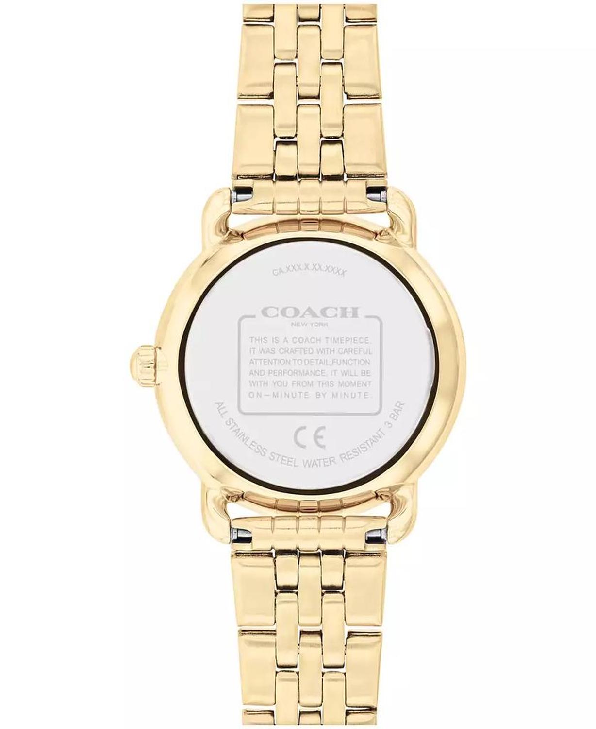 Women's Elliot Gold-Tone Stainless Steel Bracelet Watch