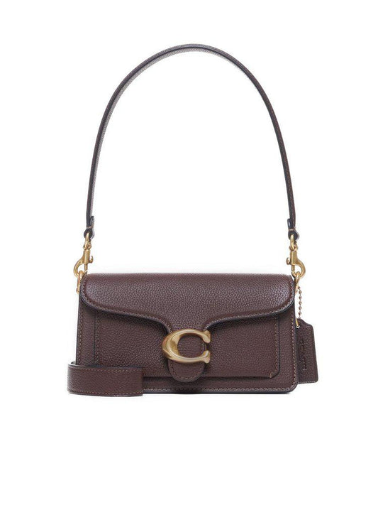 Coach Tabby Logo Plaque Shoulder Bag