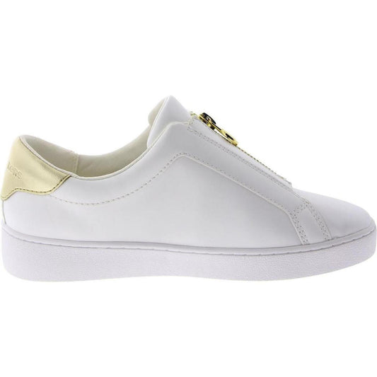 Womens Faux Leather Laceless Casual And Fashion Sneakers