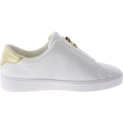 Womens Faux Leather Laceless Casual And Fashion Sneakers