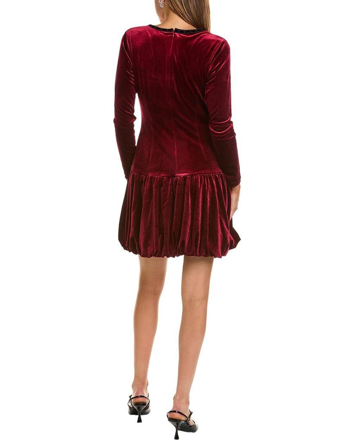 Alexia Admor Rach Velvet Mini Dress