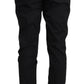 Dolce & Gabbana Elegant Black Formal Wool-Blend Trousers